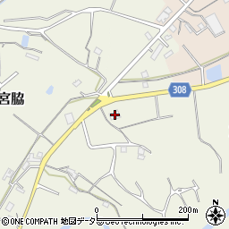 兵庫県三田市加茂1194周辺の地図