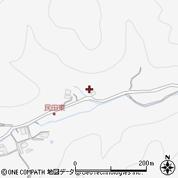 兵庫県川辺郡猪名川町民田松ヶ谷318周辺の地図