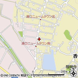 兵庫県姫路市香寺町中寺258-43周辺の地図