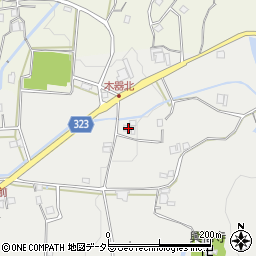 兵庫県三田市木器162周辺の地図