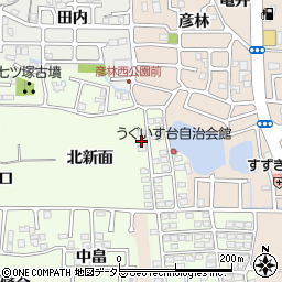 京都府長岡京市うぐいす台172-21周辺の地図