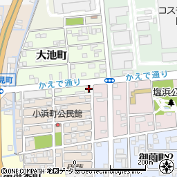 三重県四日市市大池町27周辺の地図