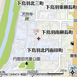 京都府京都市伏見区下鳥羽南柳長町122周辺の地図