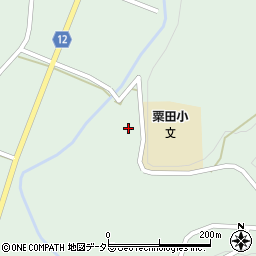 広島県庄原市東城町粟田3667周辺の地図