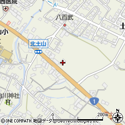 滋賀県甲賀市土山町北土山979周辺の地図