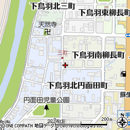 京都府京都市伏見区下鳥羽南柳長町124周辺の地図