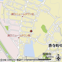 兵庫県姫路市香寺町中寺258-93周辺の地図