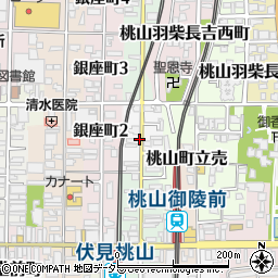 京都府京都市伏見区京町大黒町周辺の地図