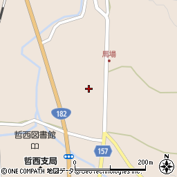 岡山県新見市哲西町矢田2588周辺の地図