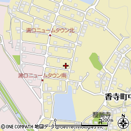 兵庫県姫路市香寺町中寺258-92周辺の地図