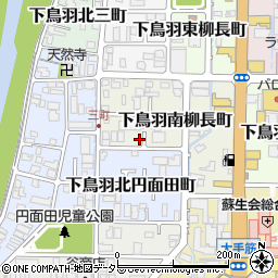 京都府京都市伏見区下鳥羽南柳長町114周辺の地図