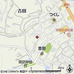 静岡県伊東市吉田509周辺の地図