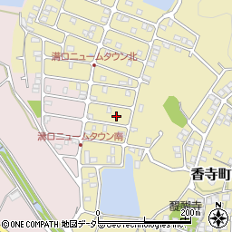 兵庫県姫路市香寺町中寺258-91周辺の地図