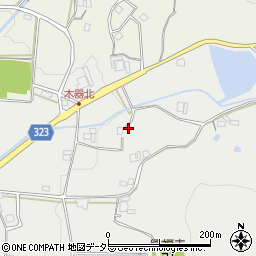 兵庫県三田市木器131周辺の地図
