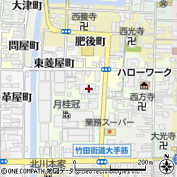 月桂冠昭和蔵周辺の地図