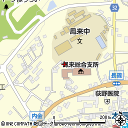愛知県新城市長篠仲野15周辺の地図