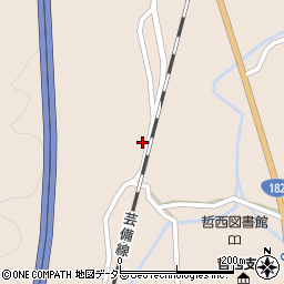 岡山県新見市哲西町矢田2650周辺の地図