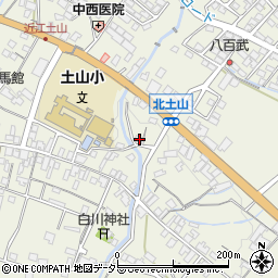 滋賀県甲賀市土山町北土山1026周辺の地図