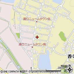 兵庫県姫路市香寺町中寺258-86周辺の地図