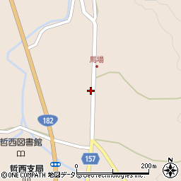 岡山県新見市哲西町矢田2575周辺の地図