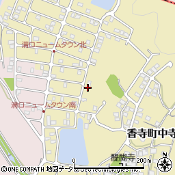 兵庫県姫路市香寺町中寺258-71周辺の地図