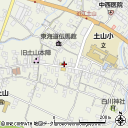 滋賀県甲賀市土山町北土山1553周辺の地図