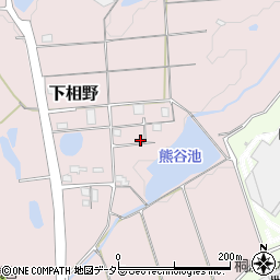 兵庫県三田市下相野1416-45周辺の地図