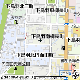 京都府京都市伏見区下鳥羽南柳長町107周辺の地図
