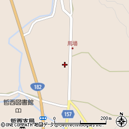 岡山県新見市哲西町矢田2365周辺の地図