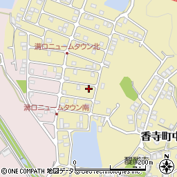 兵庫県姫路市香寺町中寺258-96周辺の地図