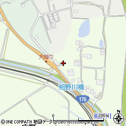 兵庫県三田市広野172周辺の地図