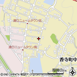 兵庫県姫路市香寺町中寺258-95周辺の地図