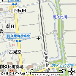 愛知県知多郡阿久比町卯坂丸ノ内周辺の地図