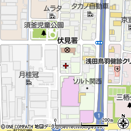 株式会社山久京都支店周辺の地図