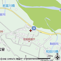 滋賀県甲賀市甲賀町岩室2155周辺の地図