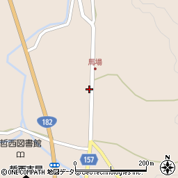 岡山県新見市哲西町矢田2573周辺の地図