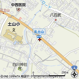 滋賀県甲賀市土山町北土山1019-3周辺の地図