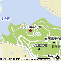 加茂山第４公園周辺の地図