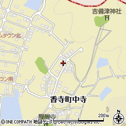 兵庫県姫路市香寺町中寺350-7周辺の地図