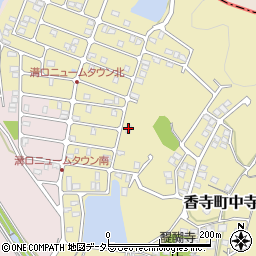 八木学習塾香寺校周辺の地図
