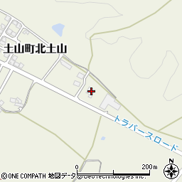 滋賀県甲賀市土山町北土山686周辺の地図