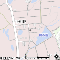兵庫県三田市下相野1416-48周辺の地図