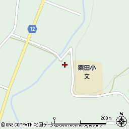 広島県庄原市東城町粟田3666周辺の地図
