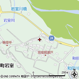 滋賀県甲賀市甲賀町岩室2169周辺の地図