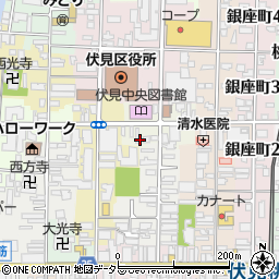 京都府京都市伏見区今町677周辺の地図