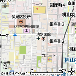 京都府京都市伏見区今町669周辺の地図