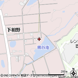 兵庫県三田市下相野1416-36周辺の地図