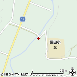 広島県庄原市東城町粟田3663周辺の地図