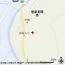 岡山県新見市哲多町本郷267周辺の地図