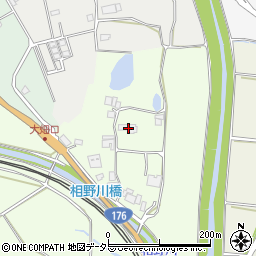 兵庫県三田市広野196周辺の地図